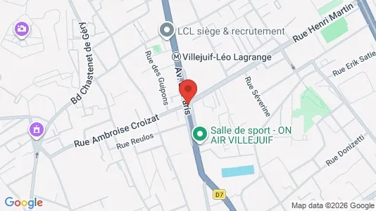 Apartments for rent i Annecy - kort over placeringen