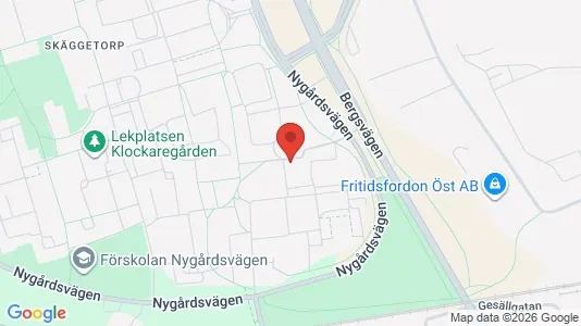 Apartments for rent i Linköping - kort over placeringen