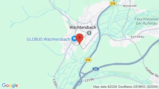 Apartments for rent i Main-Kinzig-Kreis - kort over placeringen