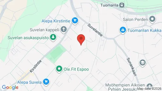 Apartments for rent i Espoo - kort over placeringen
