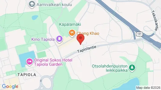 Apartments for rent i Espoo - kort over placeringen