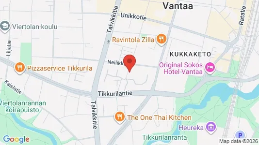 Apartments for rent i Vantaa - kort over placeringen