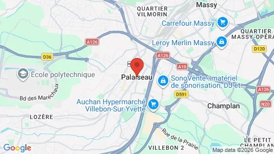 Apartments for rent in Palaiseau - Photo from Google Street View