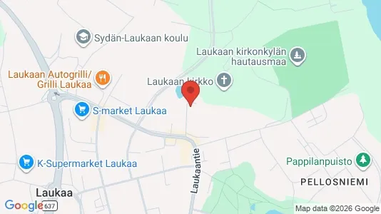 Apartments for rent i Laukaa - kort over placeringen
