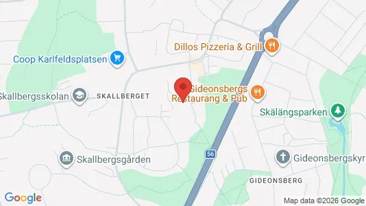 Apartments for rent i Västerås - kort over placeringen
