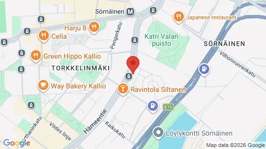 Apartments for rent i Helsinki Keskinen - kort over placeringen
