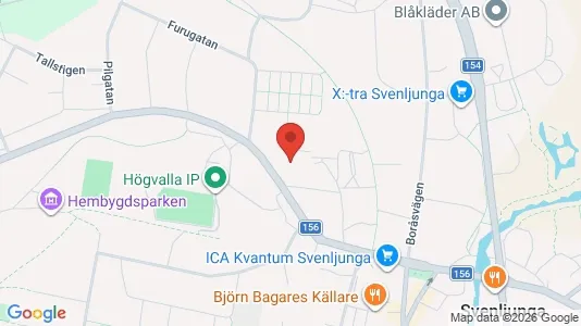Apartments for rent i Svenljunga - kort over placeringen