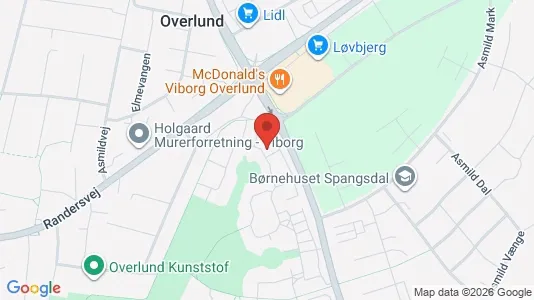 Apartments for rent i Viborg - kort over placeringen