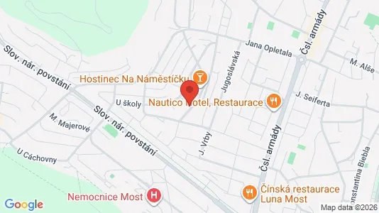 Apartments for rent in Most - Photo from Google Street View