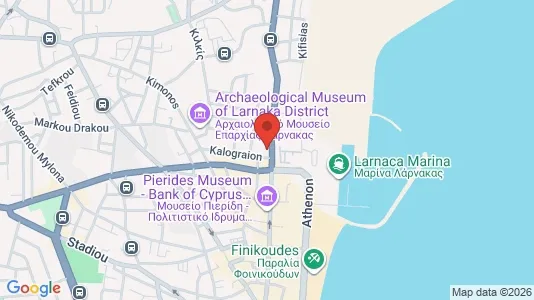 Apartments for rent in Larnaca - Photo from Google Street View