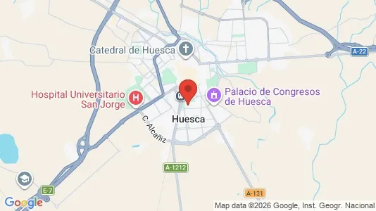 Apartments for rent in Huesca - Photo from Google Street View