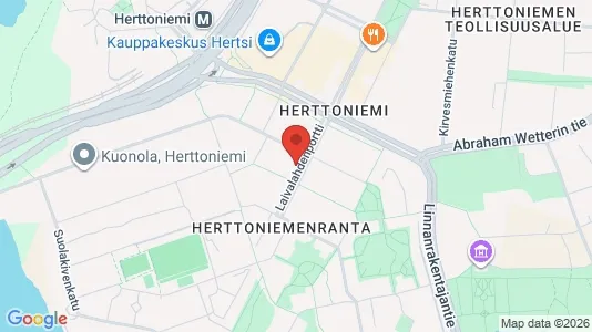 Apartments for rent i Helsinki Kaakkoinen - kort over placeringen