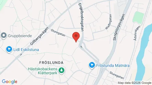 Apartments for rent i Eskilstuna - kort over placeringen