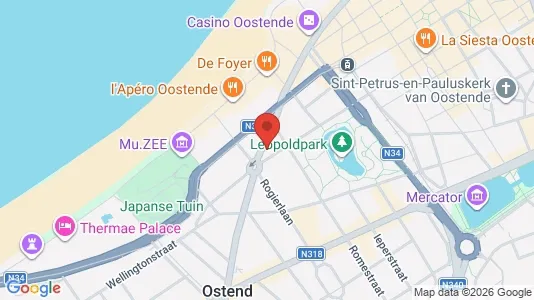 Apartments for rent in Oostende - Photo from Google Street View