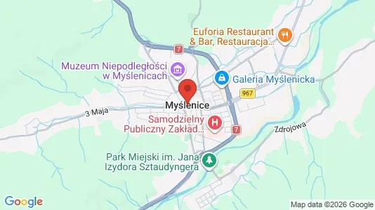 Apartments for rent in Myślenicki - Photo from Google Street View