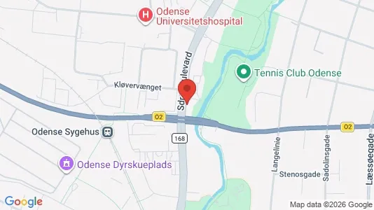 Apartments for rent in Odense C - Photo from Google Street View