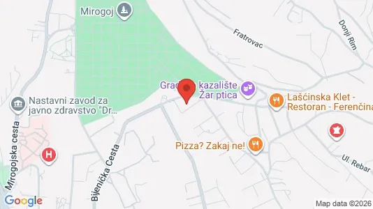 Apartments for rent i Sljeme (Medvednica-Tomislavac) - kort over placeringen