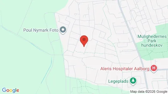 Apartments for rent i Aalborg SV - kort over placeringen