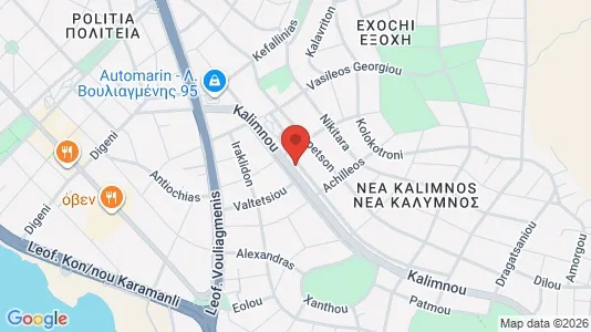 Apartments for rent i Glyfada - kort over placeringen