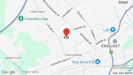 Houses for rent in Érdi - Photo from Google Street View