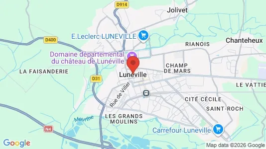 Apartments for rent in Lunéville - Photo from Google Street View