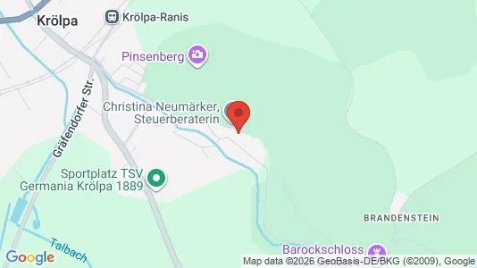 Apartments for rent i Saale-Orla-Kreis - kort over placeringen