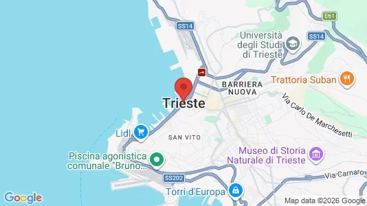 Apartments for rent in Trieste - Photo from Google Street View