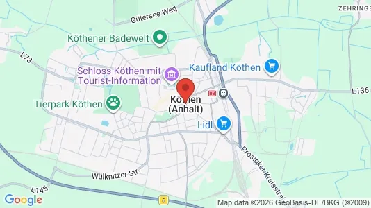 Apartments for rent i Anhalt-Bitterfeld - kort over placeringen