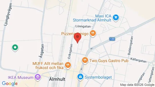 Apartments for rent in Älmhult - Photo from Google Street View