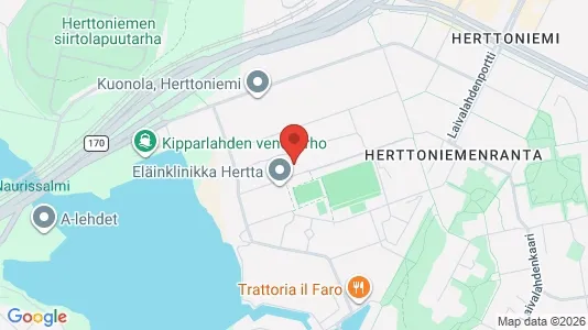 Apartments for rent i Helsinki Kaakkoinen - kort over placeringen