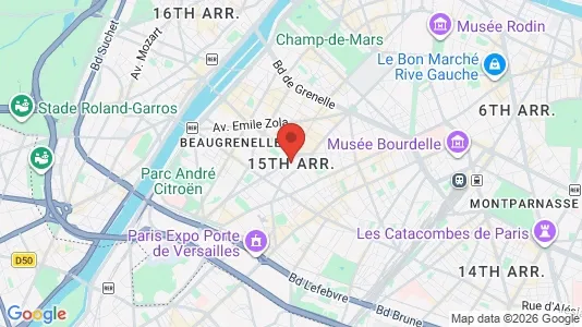 Apartments for rent in Paris 15ème arrondissement - Photo from Google Street View