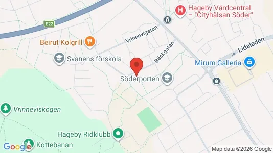 Apartments for rent i Norrköping - kort over placeringen