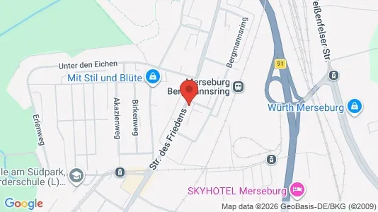 Apartments for rent i Saalekreis - kort over placeringen