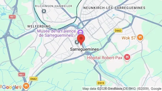 Apartments for rent in Sarreguemines - Photo from Google Street View