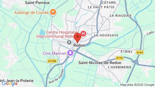Apartments for rent in Redon - Photo from Google Street View