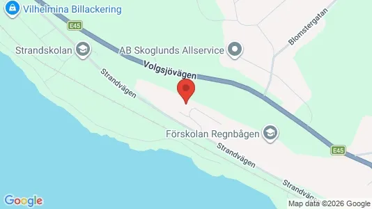 Apartments for rent i Vilhelmina - kort over placeringen