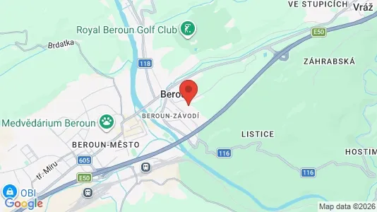 Apartments for rent in Beroun - Photo from Google Street View
