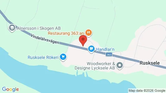 Apartments for rent i Lycksele - kort over placeringen