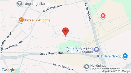 Apartments for rent i Nyköping - kort over placeringen
