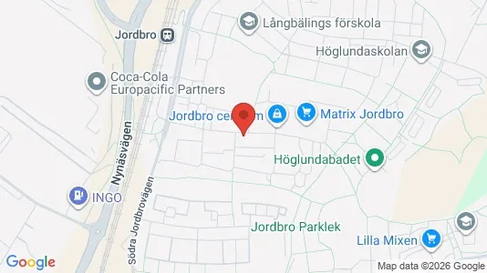 Apartments for rent i Haninge - kort over placeringen