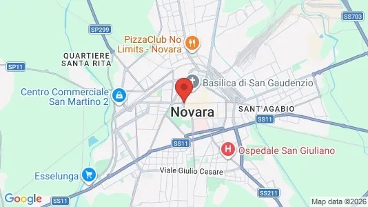 Apartments for rent in Novara - Photo from Google Street View