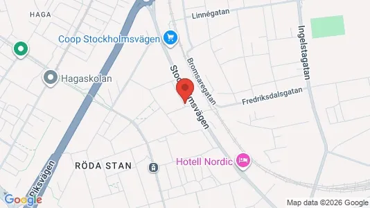 Apartments for rent i Norrköping - kort over placeringen