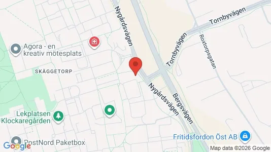 Apartments for rent i Linköping - kort over placeringen