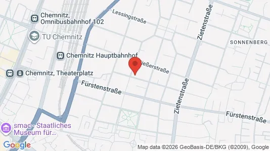 Apartments for rent in Chemnitz - Photo from Google Street View