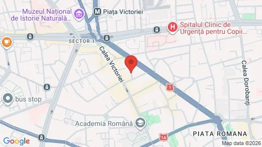 Apartments for rent i Bucharest - Sectorul 1 - kort over placeringen