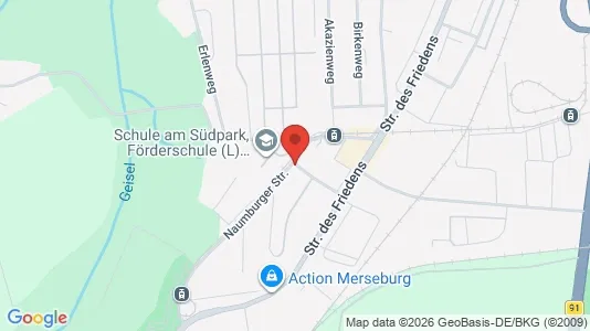 Apartments for rent i Saalekreis - kort over placeringen