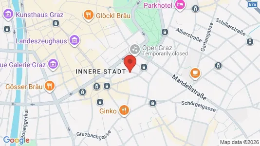 Apartments for rent i Eggersdorf bei Graz - kort over placeringen
