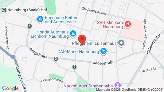Apartments for rent i Burgenlandkreis - kort over placeringen