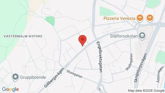 Apartments for rent i Eskilstuna - kort over placeringen