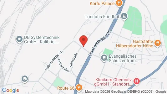 Apartments for rent in Chemnitz - Photo from Google Street View